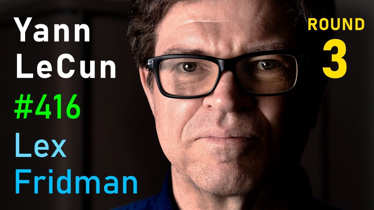 Yann LeCun: Dark Matter of Intelligence